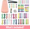 Friendship Bracelet Making Kit for Girls,Bracelet Kit Toys,Arts and Crafts for Kids Age 7-12,